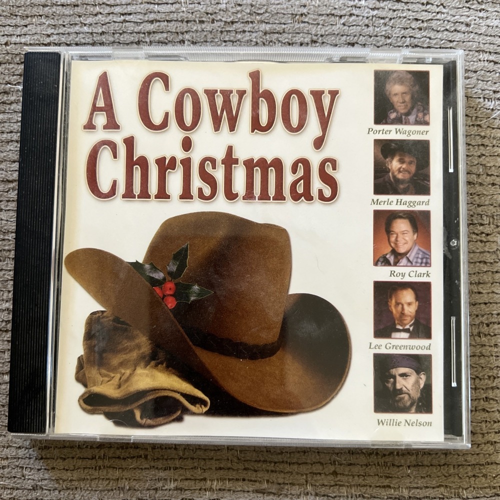 Cowboy Christmas Country CD 10 Songs Haggard Campbell Jennings Nelson Greenwood